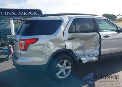 2018 Ford Explorer from USA, damaged, VIN 1FM5K7B85JGB04287